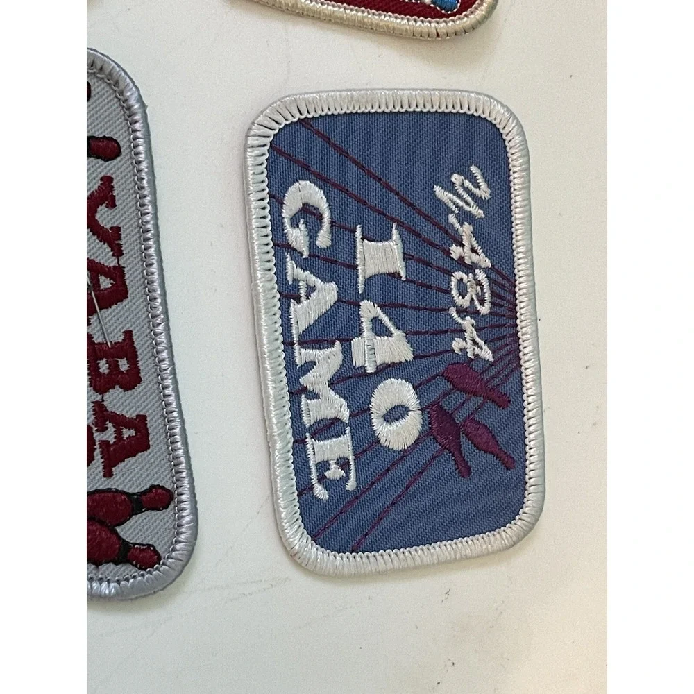 YABA Bowling League Patches Lot of 7 Items‎
